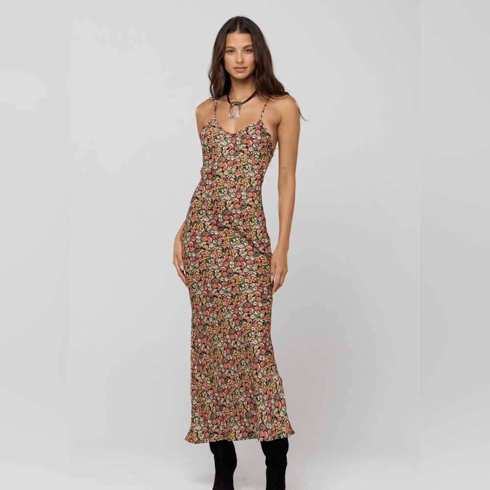 Resa Maxi Micah Floral Slip Dress Size XS - Picture 2 of 8